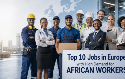 Top 10 Jobs in Europe with High Demand for African Workers